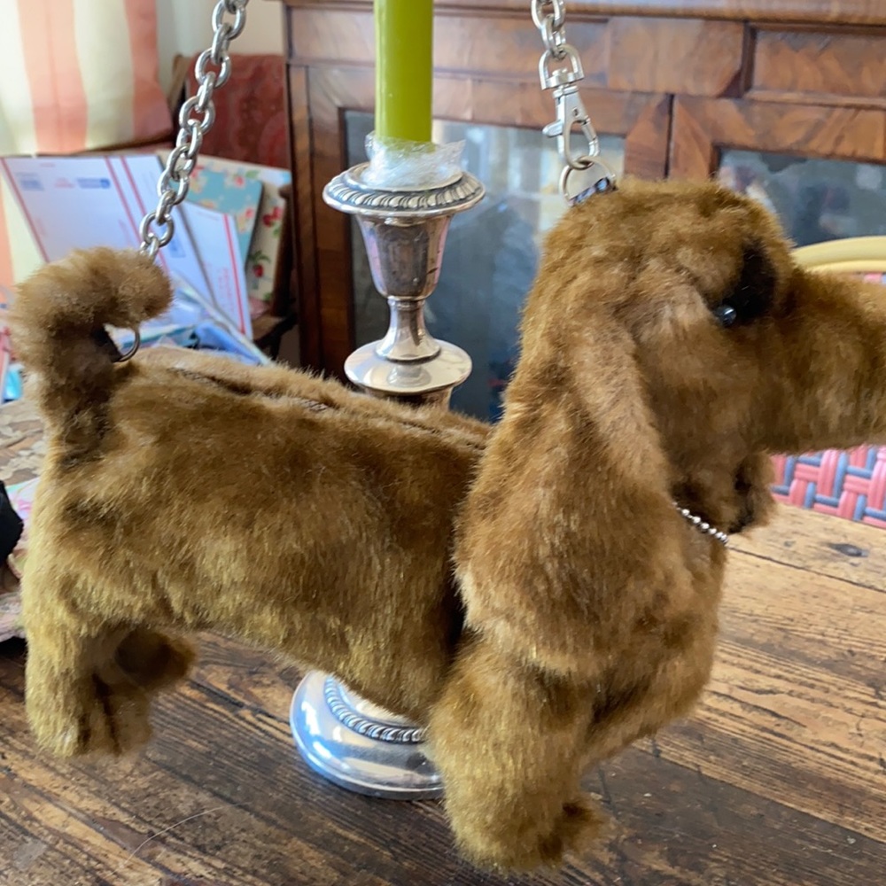 Faux Fur Dog Purse